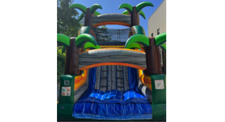 Oasis 19’ Slide w/ Large Pool (dry), rent this Slide for the weekend at our one day price, we will deliver on Friday and pick up on Monday, BEST DEAL IN TOWN!