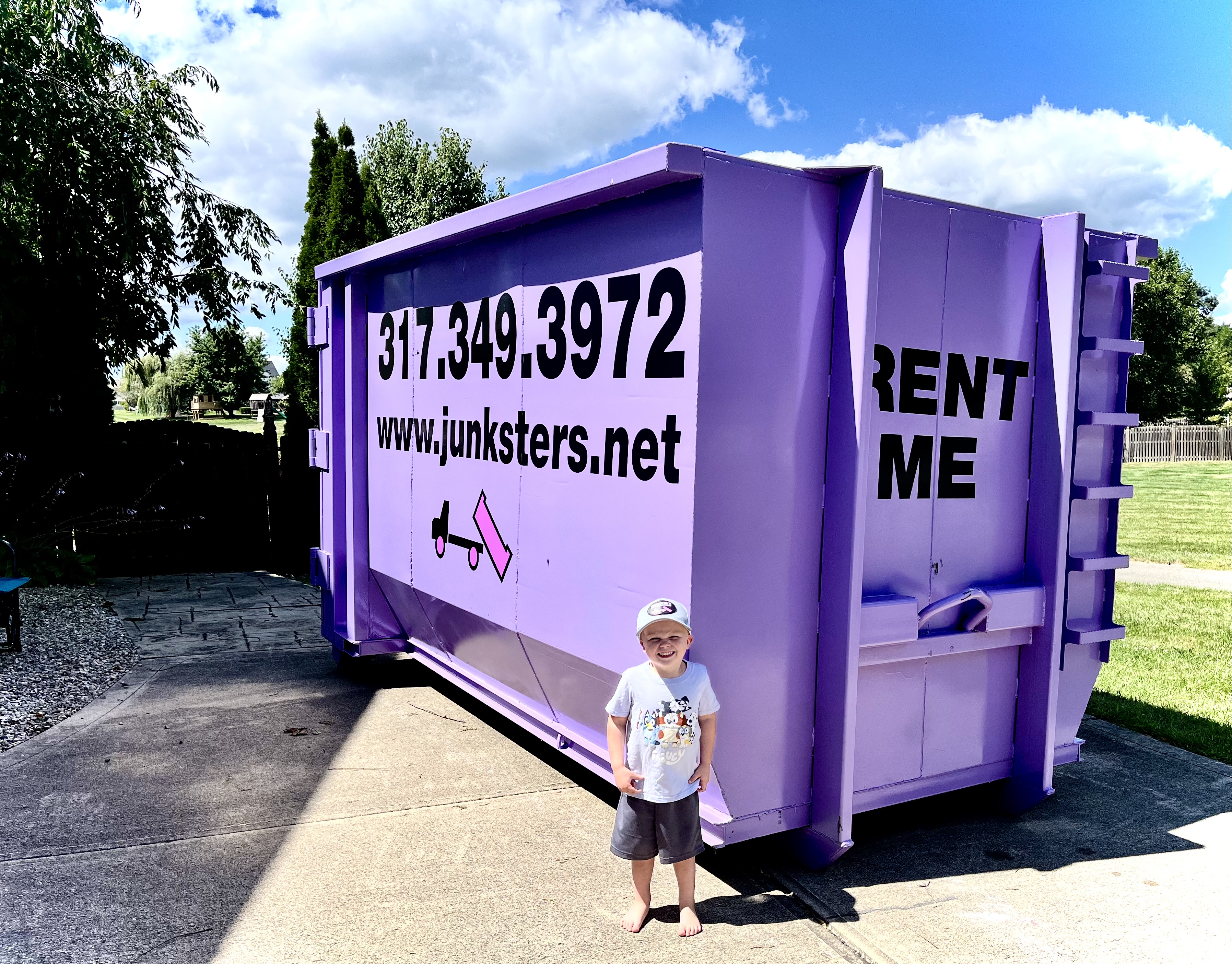 residential dumpsters at junksters mini dumpsters
