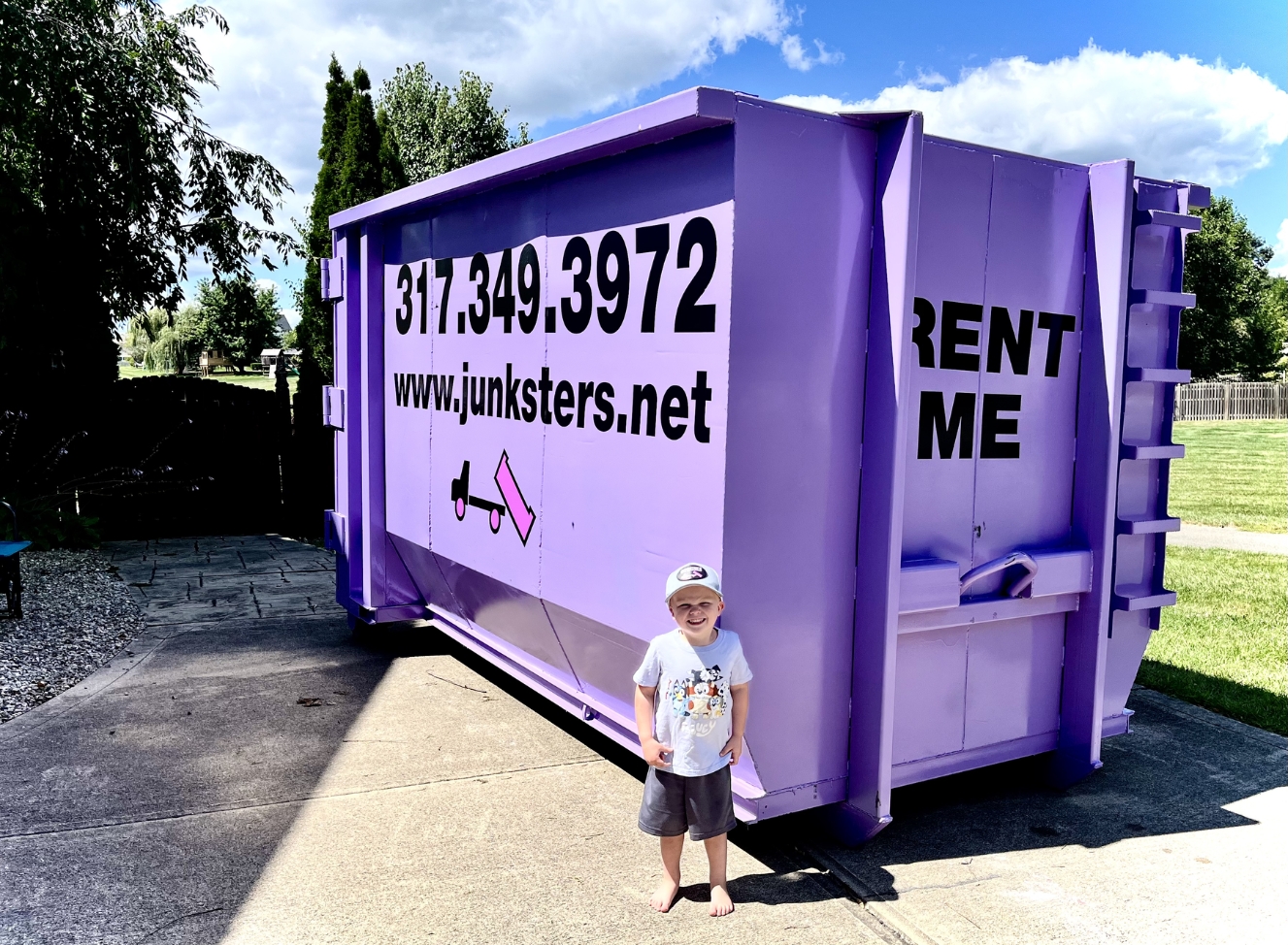residential dumpsters at junksters mini dumpsters
