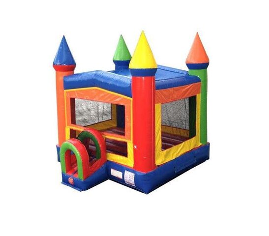 Rainbow Bounce House