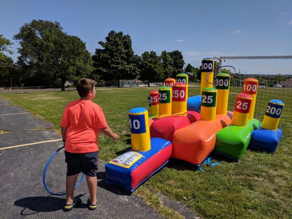 Hula Hoop Toss | Inflatable Game | Interactive | Event Rentals | Bounce ...