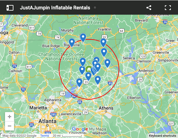 Christmas Light Installation Service Area