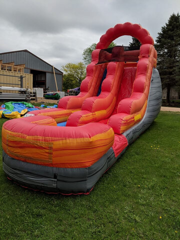 Baldwin Dry Slide Rentals and Obstacle Course Bounce House