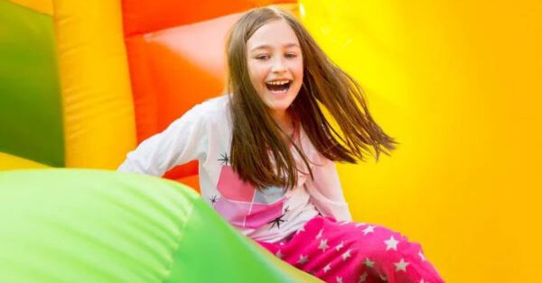 bounce houses for end of school celebrations and field days