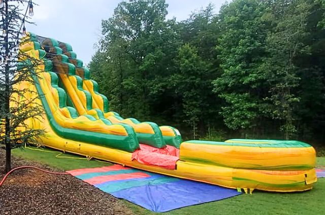 ADVENTURER GIANT INFLATABLE WATER SLIDE - Water Slides / Dunk Tank