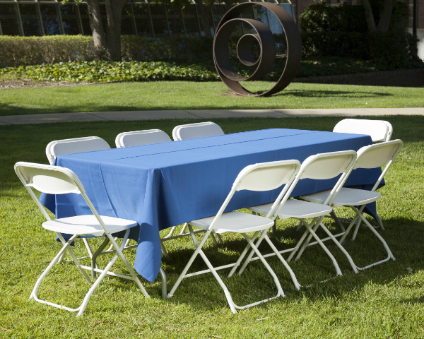 2 - 8ft Banquet tables with16 chairs