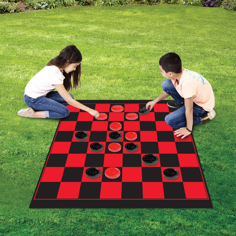 Giant Checkers Set