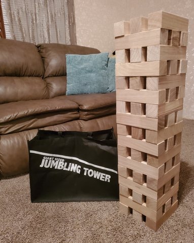 Giant Sized Jumbling Tower