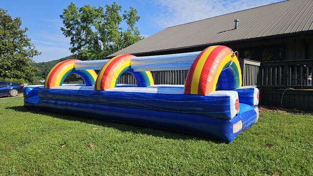 Rainbow Rapids Slip N Slide-pick up