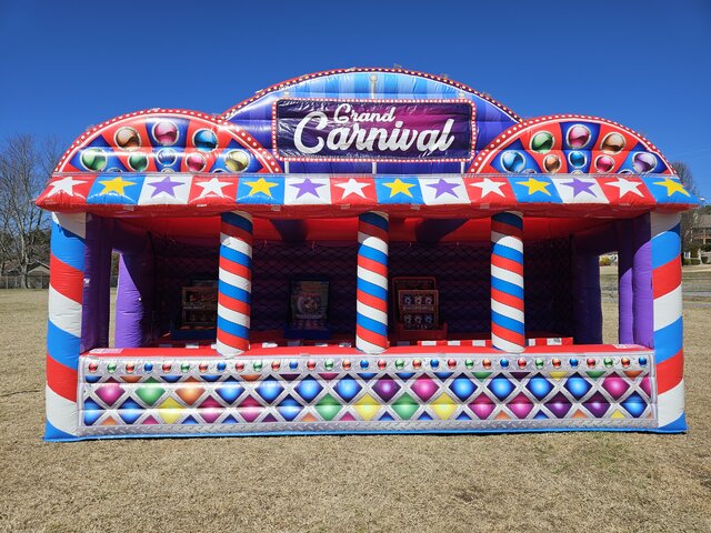 Grand Carnival Booth with 4 games 