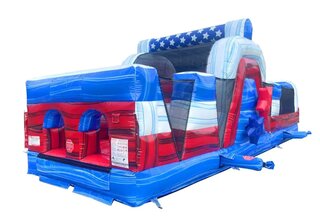 Patriotic Sprint Obstacle course