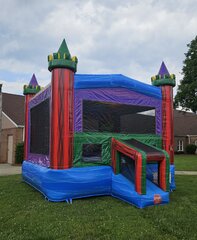 Rainbow Bounce House 