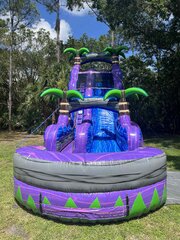 24ft Tropical Dreams Water Slide 