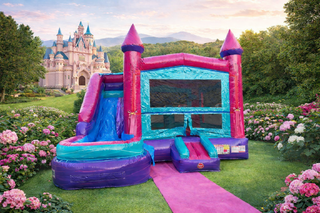 Princess Castle waterslide Combo