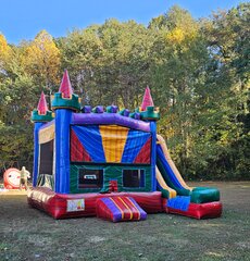Retro Bounce House Combo Dry