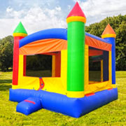 Rainbow Castle Bounce House