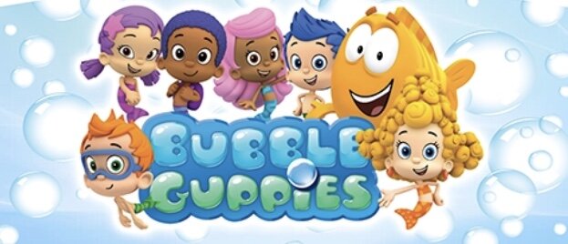 Velcro Bounce House Banner: Bubble Guppies