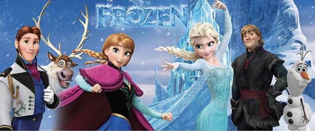 Velcro Bounce House Banner: Frozen