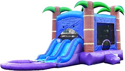 Palm Beach Dual Slide Combo Bounce House