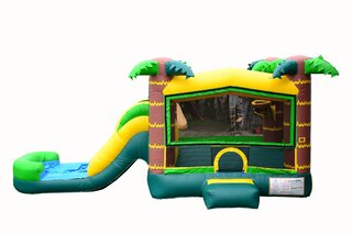 Tropical 5 in 1 Combo Bounce House