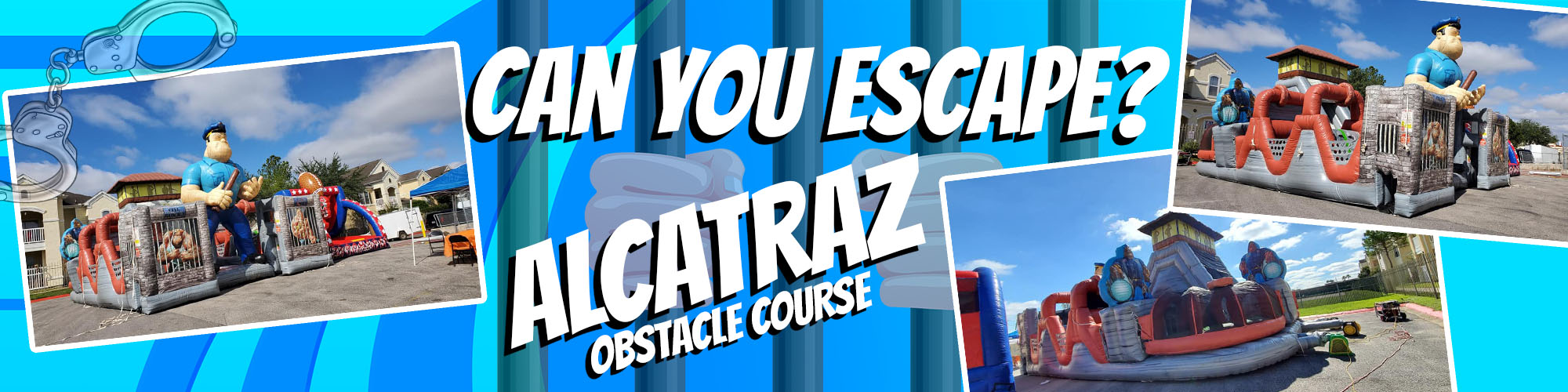 Alcatraz Escape Obstacle Course Rentals