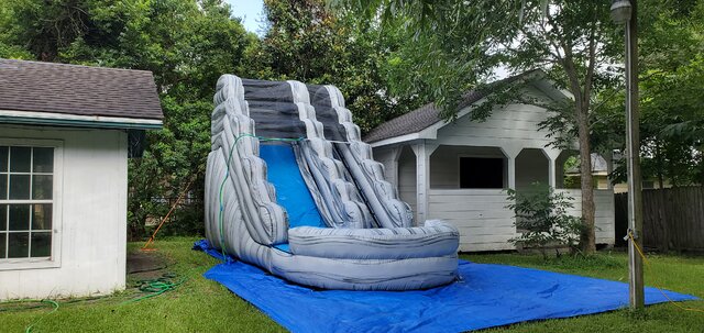 16 ft Gray Water Slide