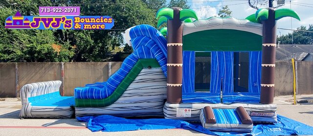 Tropical Bounce House Combo