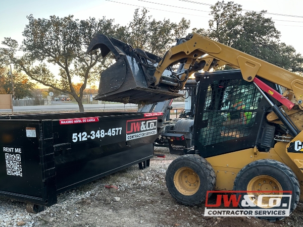 dumpster rental spicewood tx