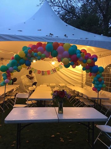 8' Balloon Garland 