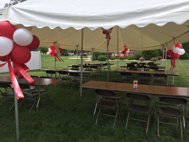 Tent Balloon Topiary