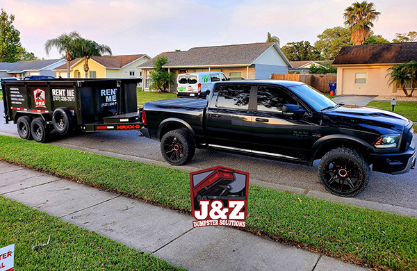 Tarpon Springs FL Residential Dumpster Rental for Yard Waste and Outdoor Projects