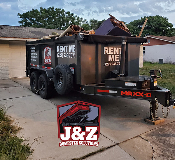 Book the Dumpster Rental Clearwater, FL Contractors and Homeowners Use for All Projects