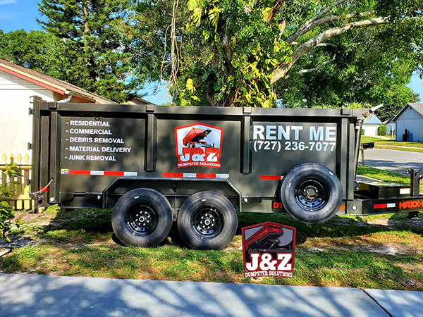 New Port Richey FL Residential Dumpster Rental for Yard Waste and Outdoor Projects