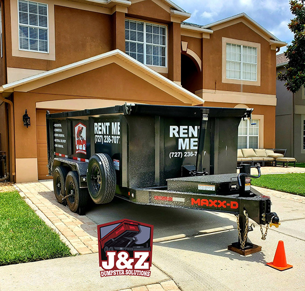 Hillsborough County FL Residential Dumpster Rental for Yard Waste and Outdoor Projects