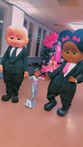 Boss Baby Girl - Black