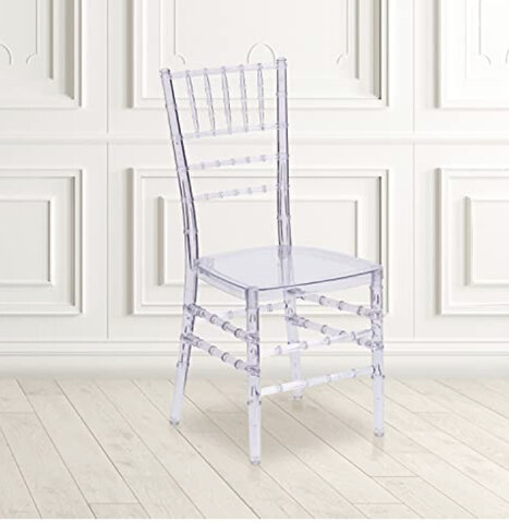 Adult Charivari Chairs (clear)