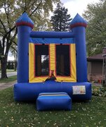 Blue Bounce House