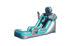 Bot Slide Inflated Pool