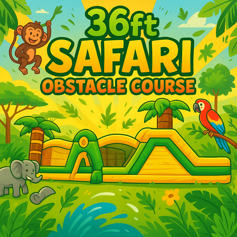 36ft Safari Obstacle Course (DRY)