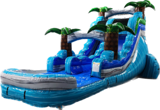 17ft Bahama Blast Single Lane Waterslide