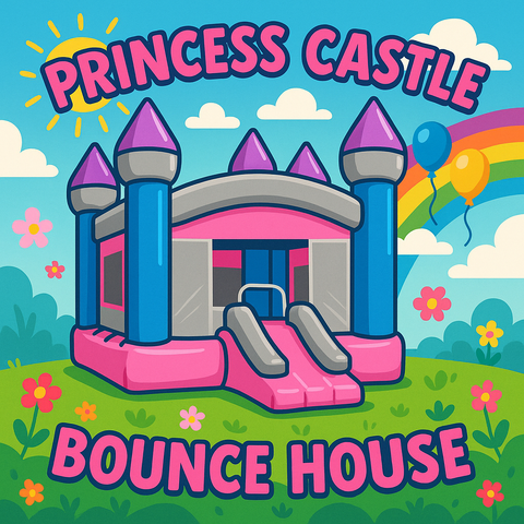 Princess Castle Bounce House Rental – Hudson, FL