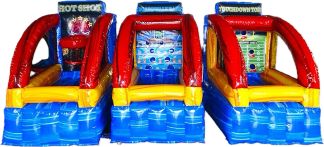 3-in-1 Inflatable Carnival Game