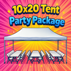 10x20 Tent Tables And Chairs Package