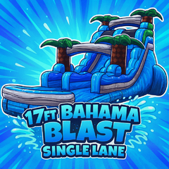17ft Bahama Blast Single Lane Waterslide