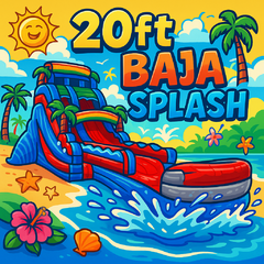 20ft Baja Splash Dual Lane Hybrid