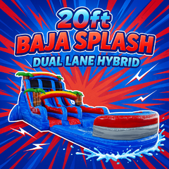 20ft Baja Splash Dual Lane Hybrid