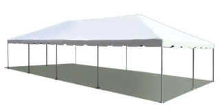 20 x 40 Frame Tent (Seats 80)