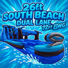 26ft South Beach With Slip N Slide And Pool