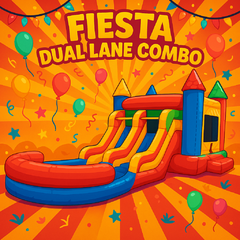 Fiesta Dual Lane Combo Rental (Wet or Dry)