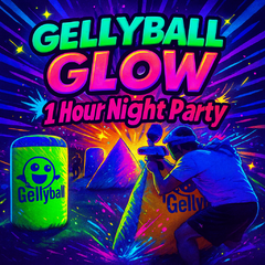 1 Hour Night Glow Gellyball Party